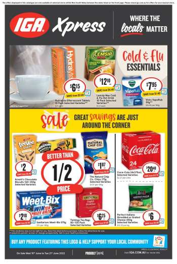 IGA Xpress Catalogue - 15 Jun 2022 - 21 Jun 2022.