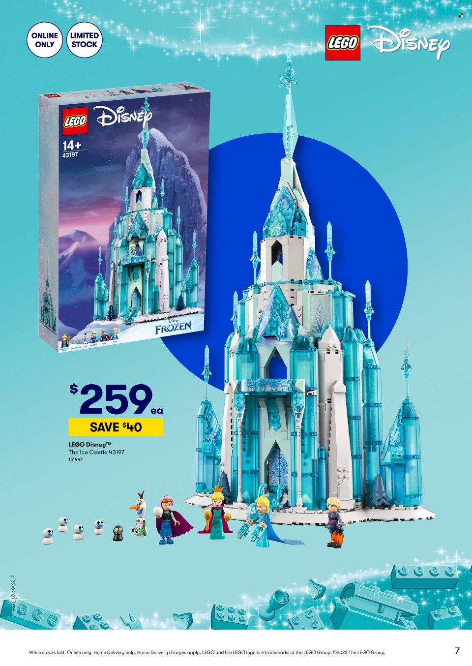 thumbnail - BIG W Catalogue - Sales products - Disney, LEGO. Page 7.