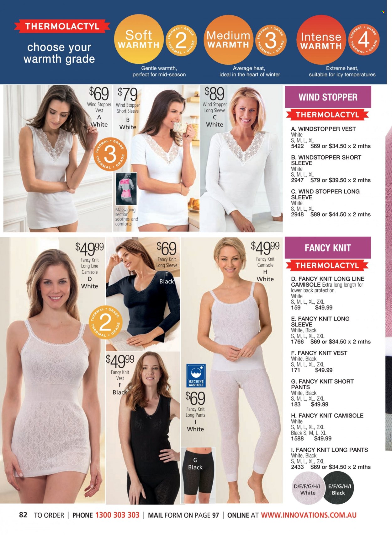 thumbnail - Innovations Catalogue - Sales products - pants, vest. Page 82.