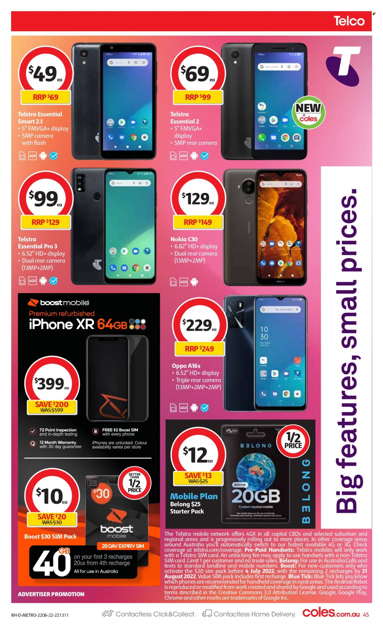 Coles catalogue - 22 Jun 2022 - 28 Jun 2022. Page 45