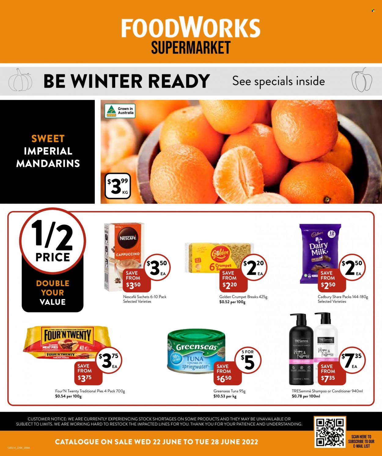 Foodworks catalogue - 22 Jun 2022 - 28 Jun 2022. Page 1
