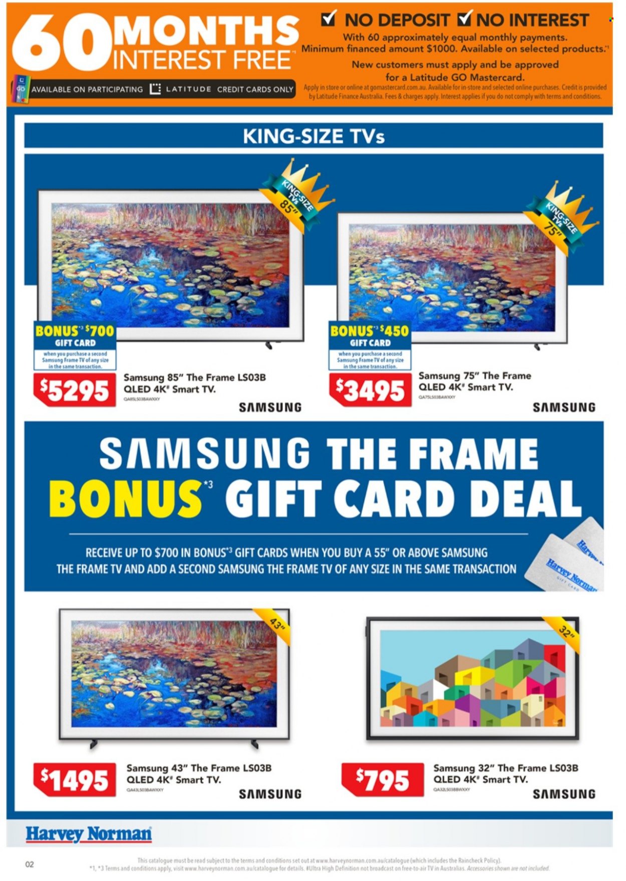 thumbnail - Harvey Norman Catalogue - 21 Jun 2022 - 30 Jun 2022 - Sales products - Samsung, smart tv, TV. Page 2.