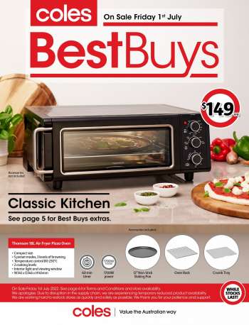 Coles Catalogue - 1 Jul 2022 - 7 Jul 2022.