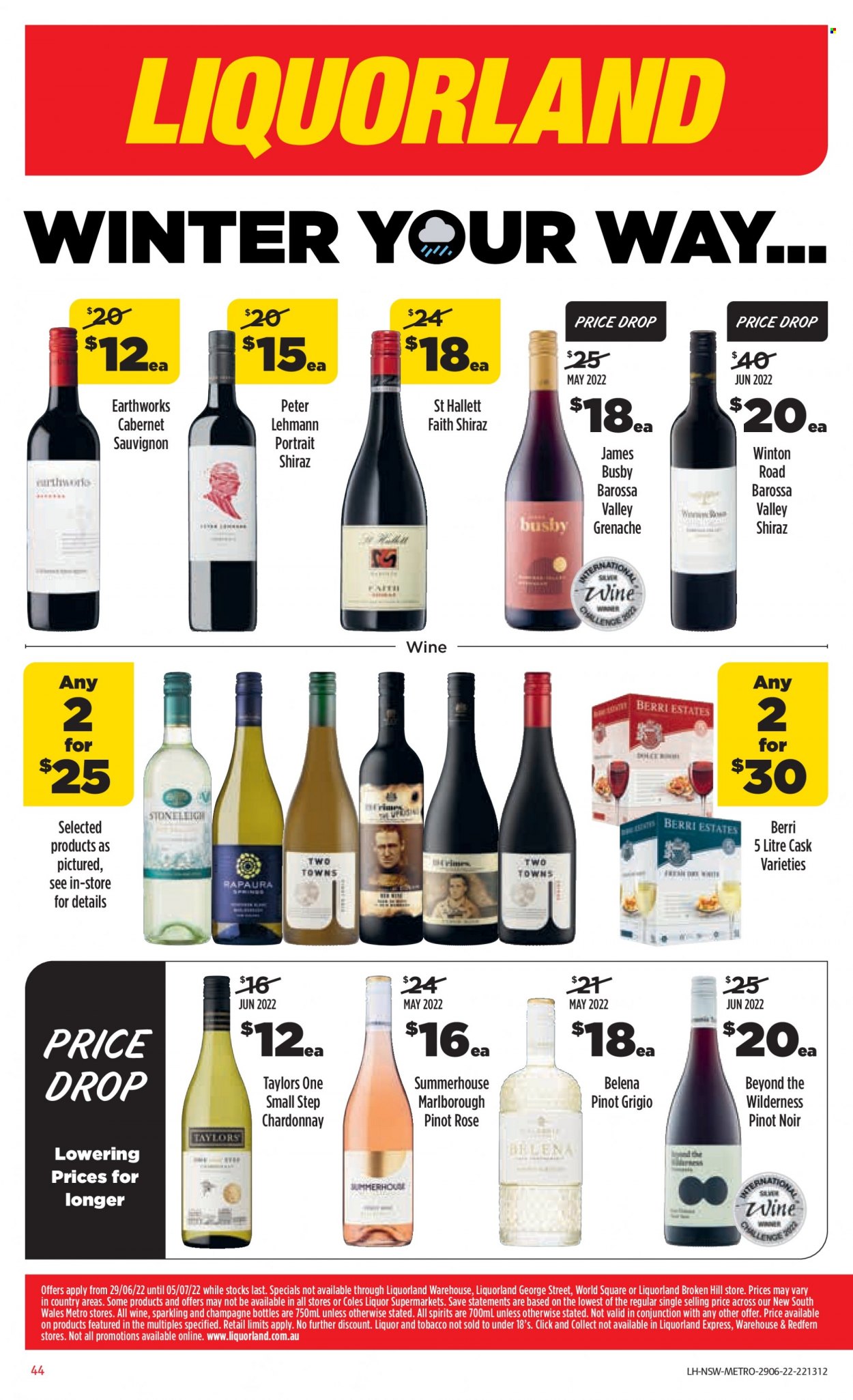 Coles catalogue - 29 Jun 2022 - 5 Jul 2022. Page 44