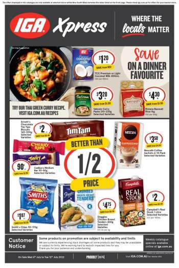 IGA Xpress Catalogue - 6 Jul 2022 - 12 Jul 2022.