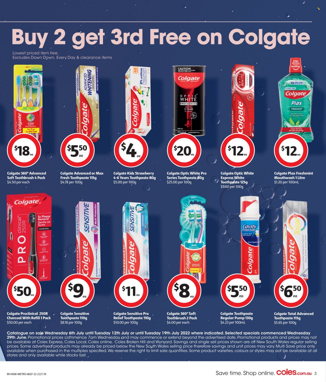 Coles catalogue - 6 Jul 2022 - 12 Jul 2022. Page 3