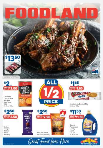 Foodland Catalogue - 6 Jul 2022 - 12 Jul 2022.