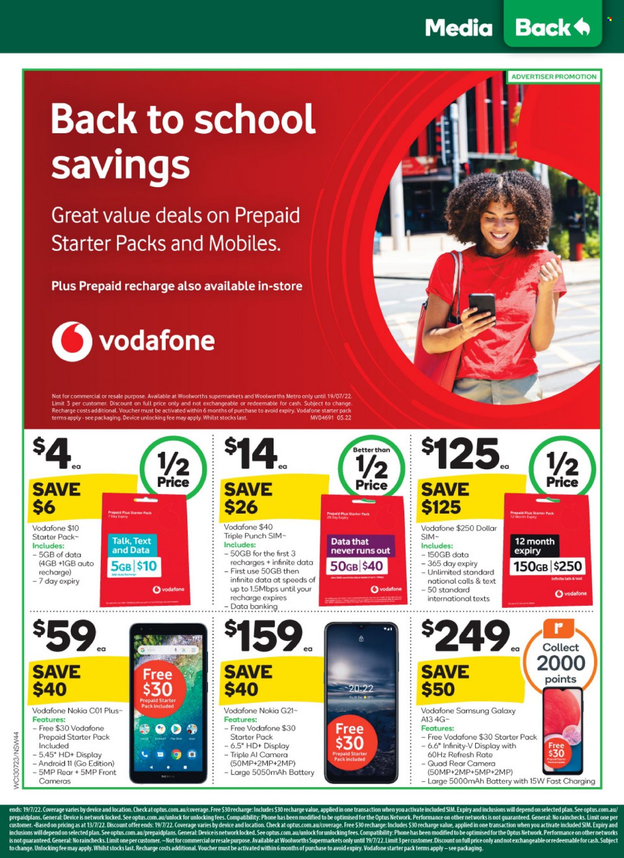 Woolworths catalogue - 13 Jul 2022 - 19 Jul 2022. Page 44