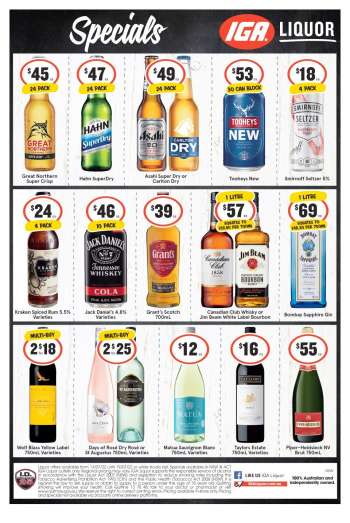 IGA LIQUOR Catalogue - 13 Jul 2022 - 19 Jul 2022.
