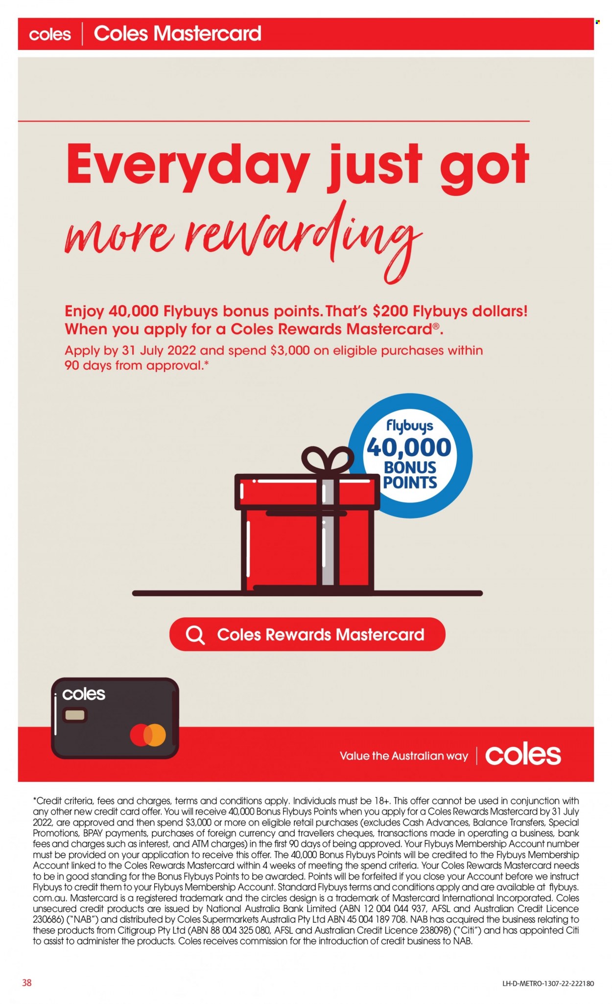 Coles catalogue - 13 Jul 2022 - 19 Jul 2022. Page 38