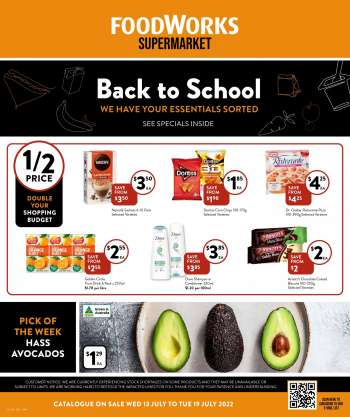 Foodworks Catalogue - 13 Jul 2022 - 19 Jul 2022.