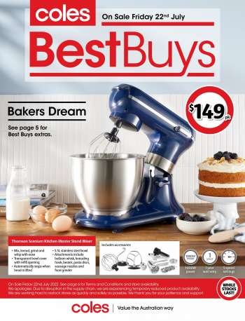 Coles Catalogue - 22 Jul 2022 - 28 Jul 2022.