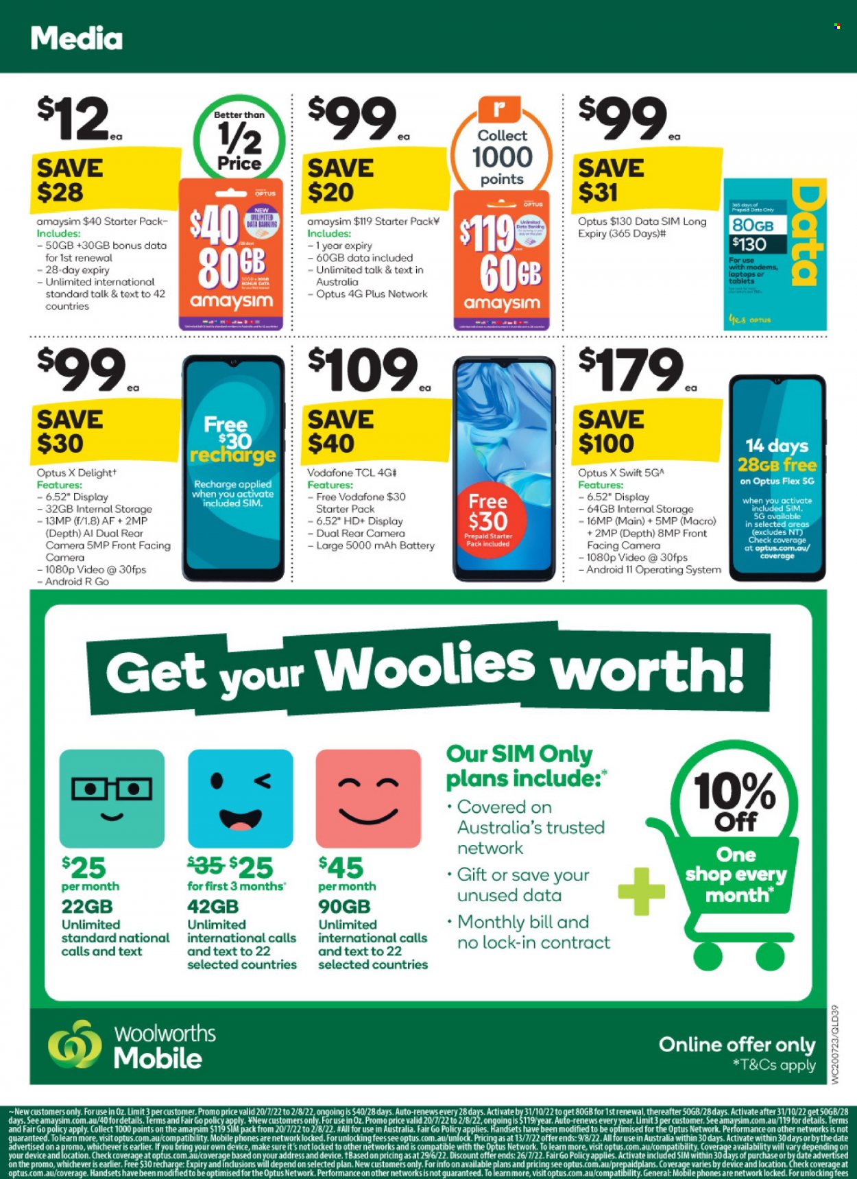 Woolworths catalogue - 20 Jul 2022 - 26 Jul 2022. Page 39