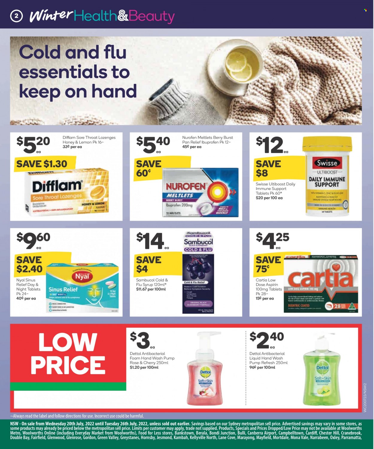 Woolworths catalogue - 20 Jul 2022 - 26 Jul 2022. Page 3