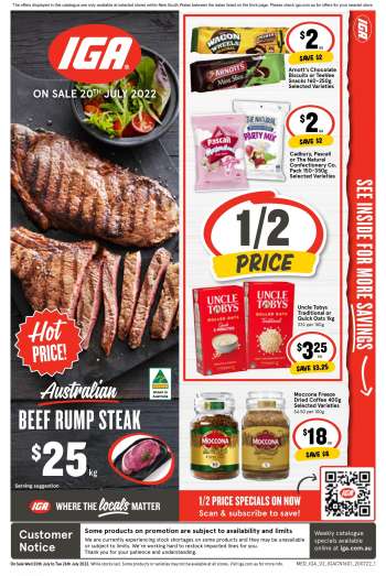 IGA Catalogue - 20 Jul 2022 - 26 Jul 2022.