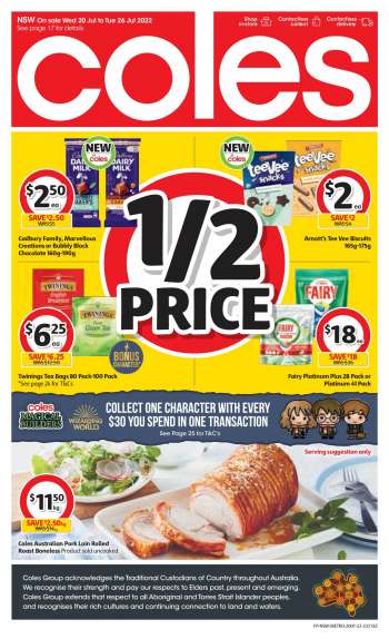 Coles Catalogue - 20 Jul 2022 - 26 Jul 2022.