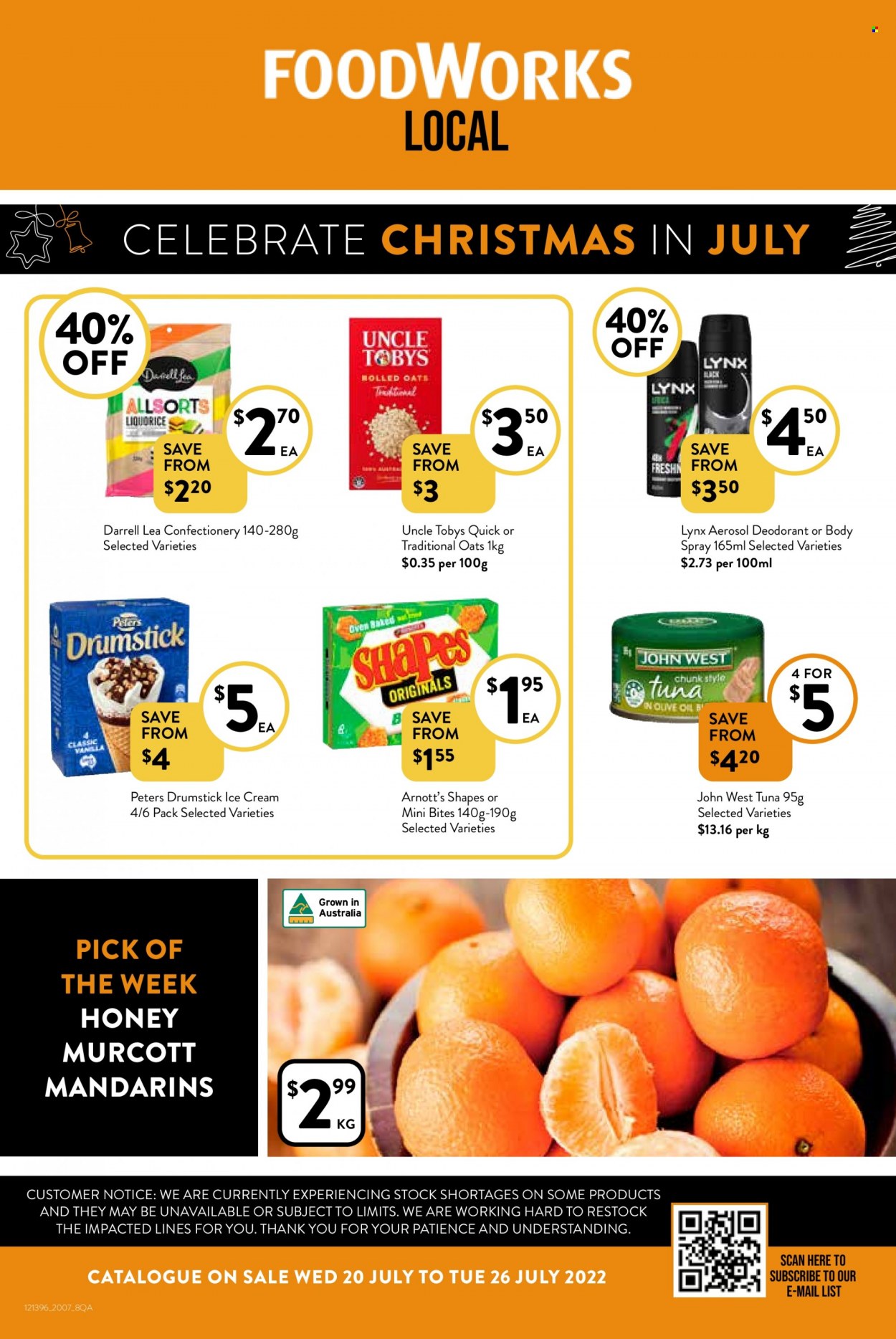 Foodworks catalogue - 20 Jul 2022 - 26 Jul 2022. Page 1