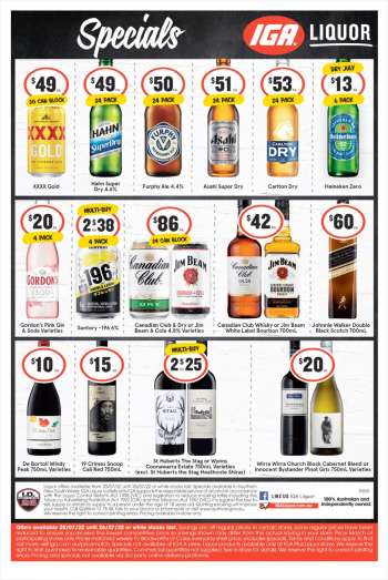 IGA LIQUOR Catalogue - 20 Jul 2022 - 26 Jul 2022.