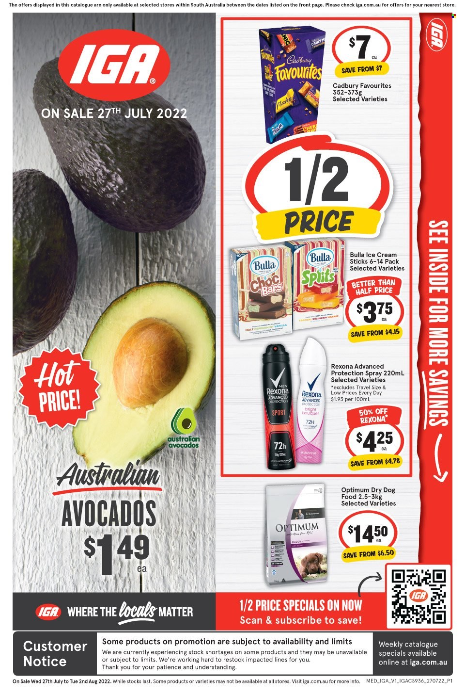 IGA catalogue - 27 Jul 2022 - 2 Aug 2022. Page 1
