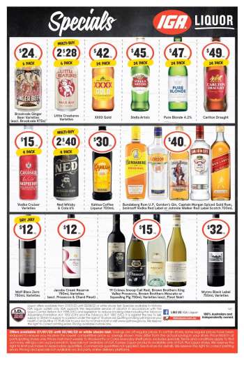 IGA LIQUOR Catalogue - 27 Jul 2022 - 2 Aug 2022.
