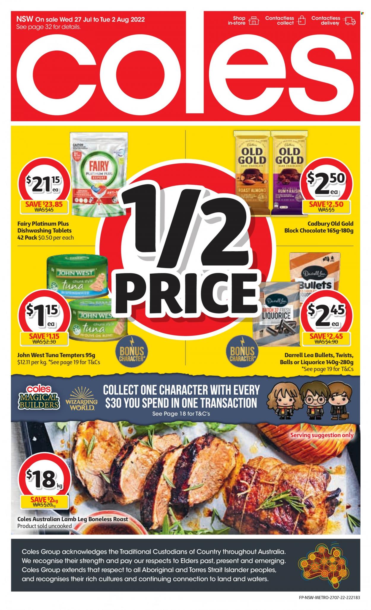 Coles catalogue - 27 Jul 2022 - 2 Aug 2022. Page 1