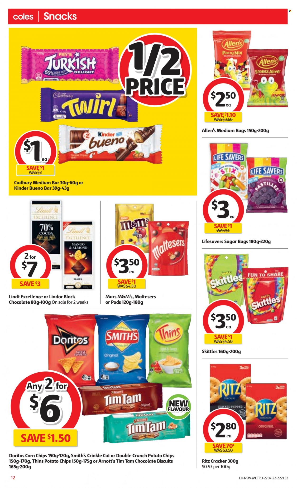 Coles catalogue - 27 Jul 2022 - 2 Aug 2022. Page 12