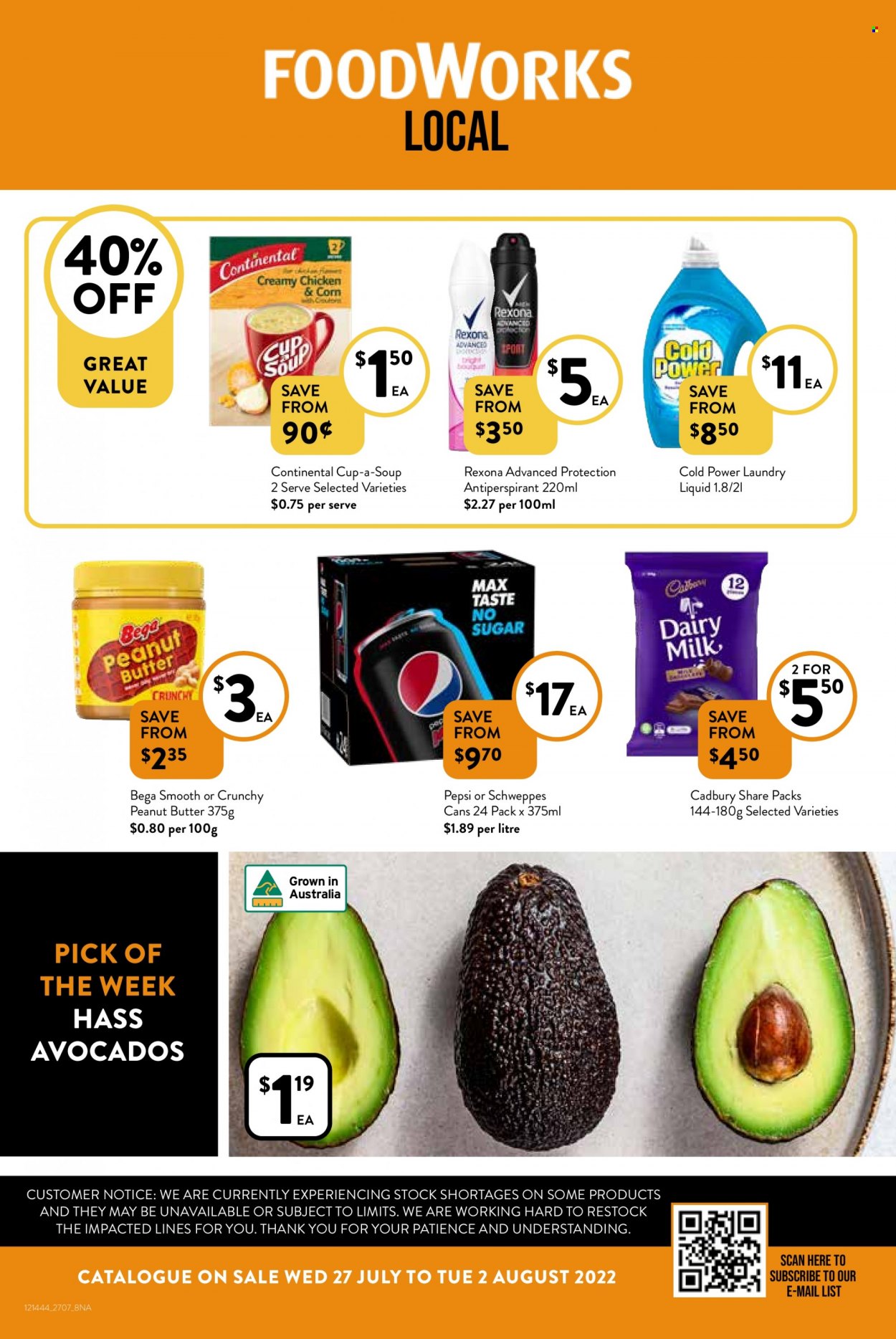 Foodworks catalogue - 27 Jul 2022 - 2 Aug 2022. Page 1