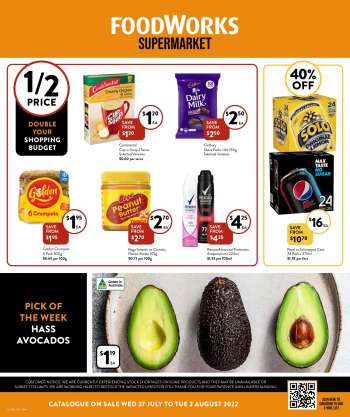 Foodworks Catalogue - 27 Jul 2022 - 2 Aug 2022.