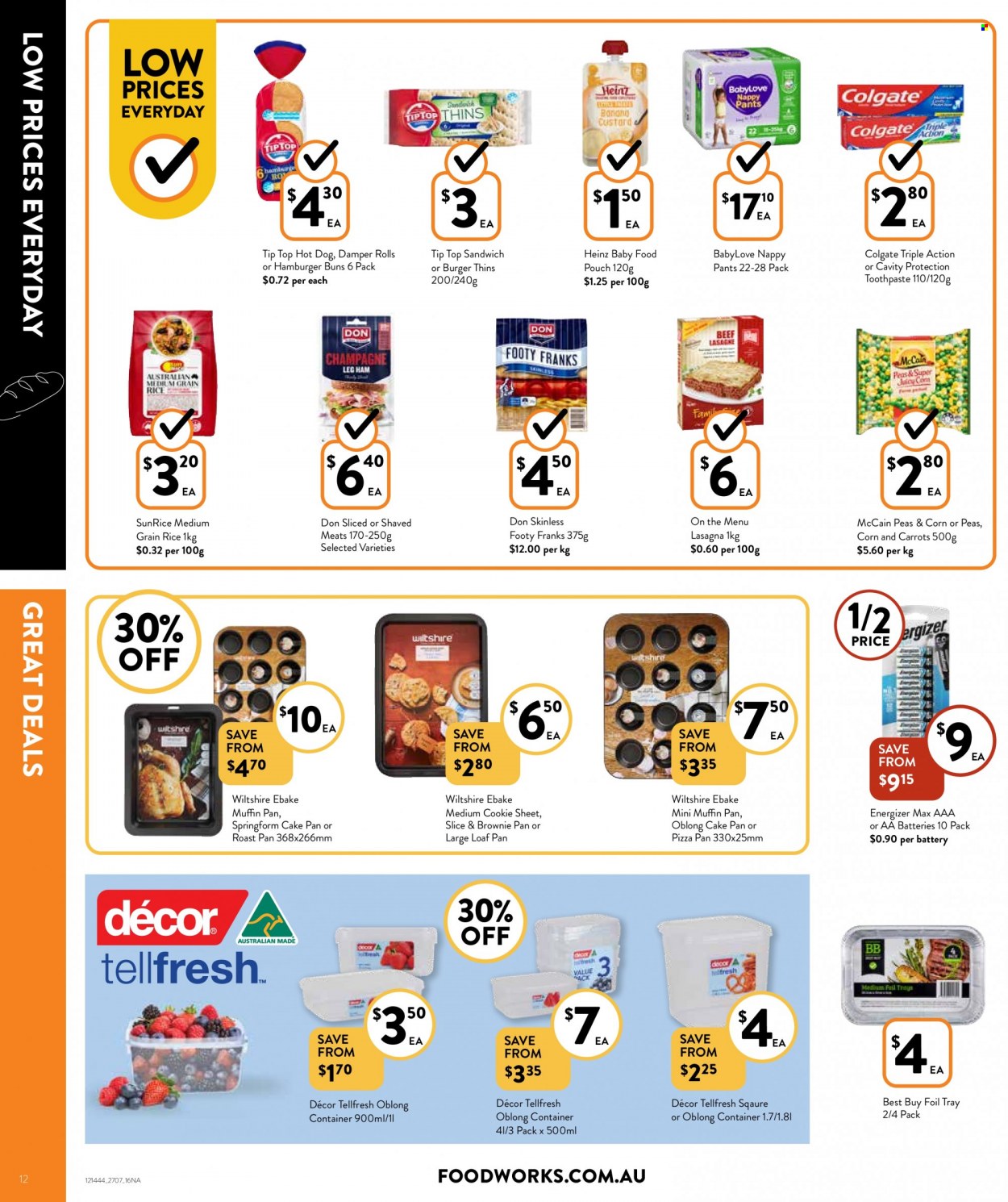 Foodworks catalogue - 27 Jul 2022 - 2 Aug 2022. Page 12