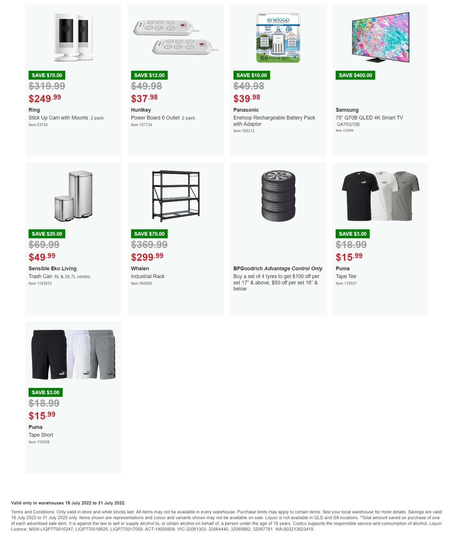 Costco catalogue - 18 Jul 2022 - 31 Jul 2022. Page 4