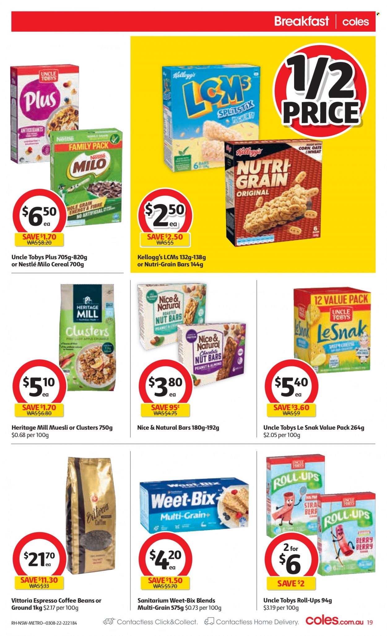 Coles catalogue - 3 Aug 2022 - 9 Aug 2022. Page 19