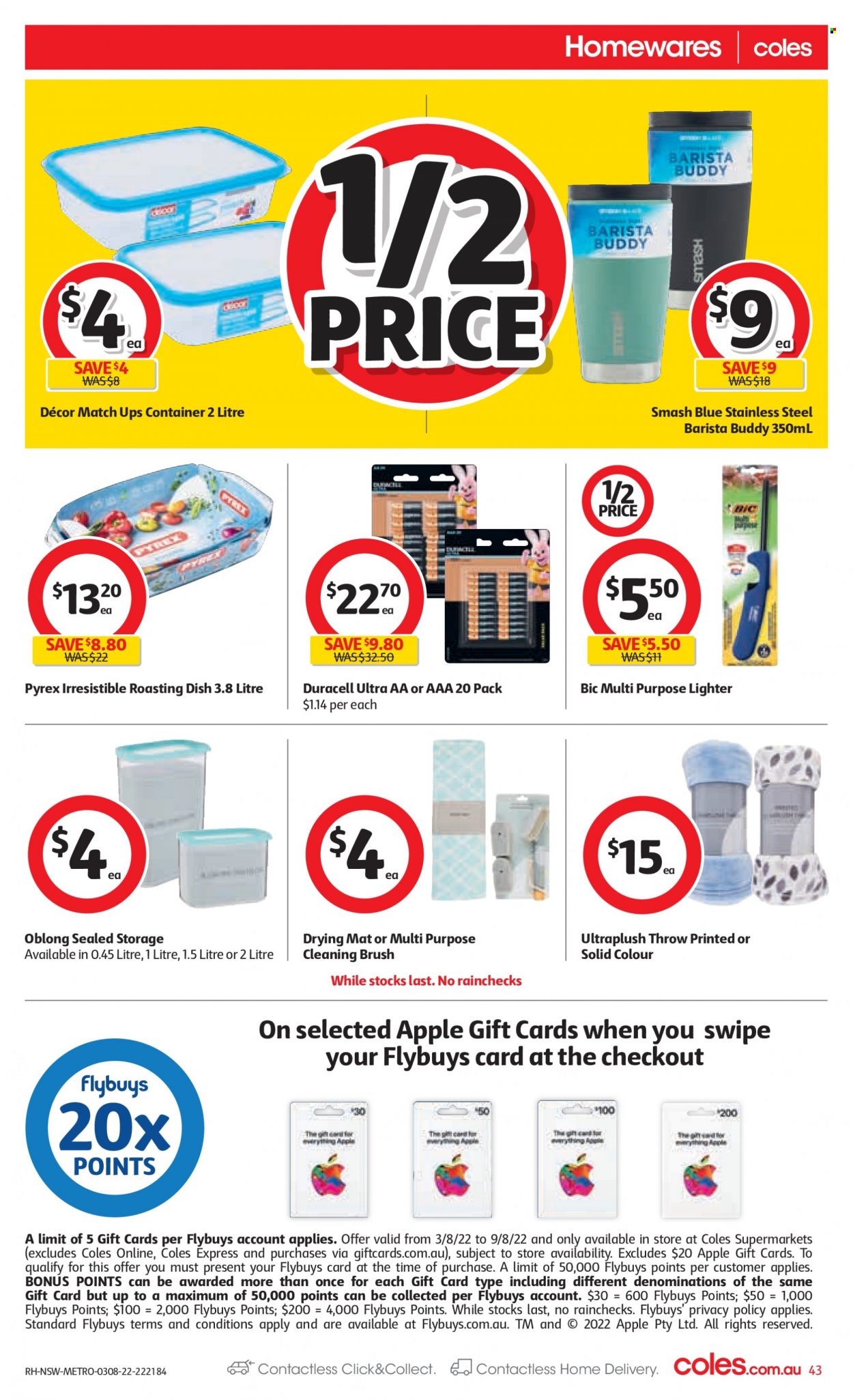 Coles catalogue - 3 Aug 2022 - 9 Aug 2022. Page 43