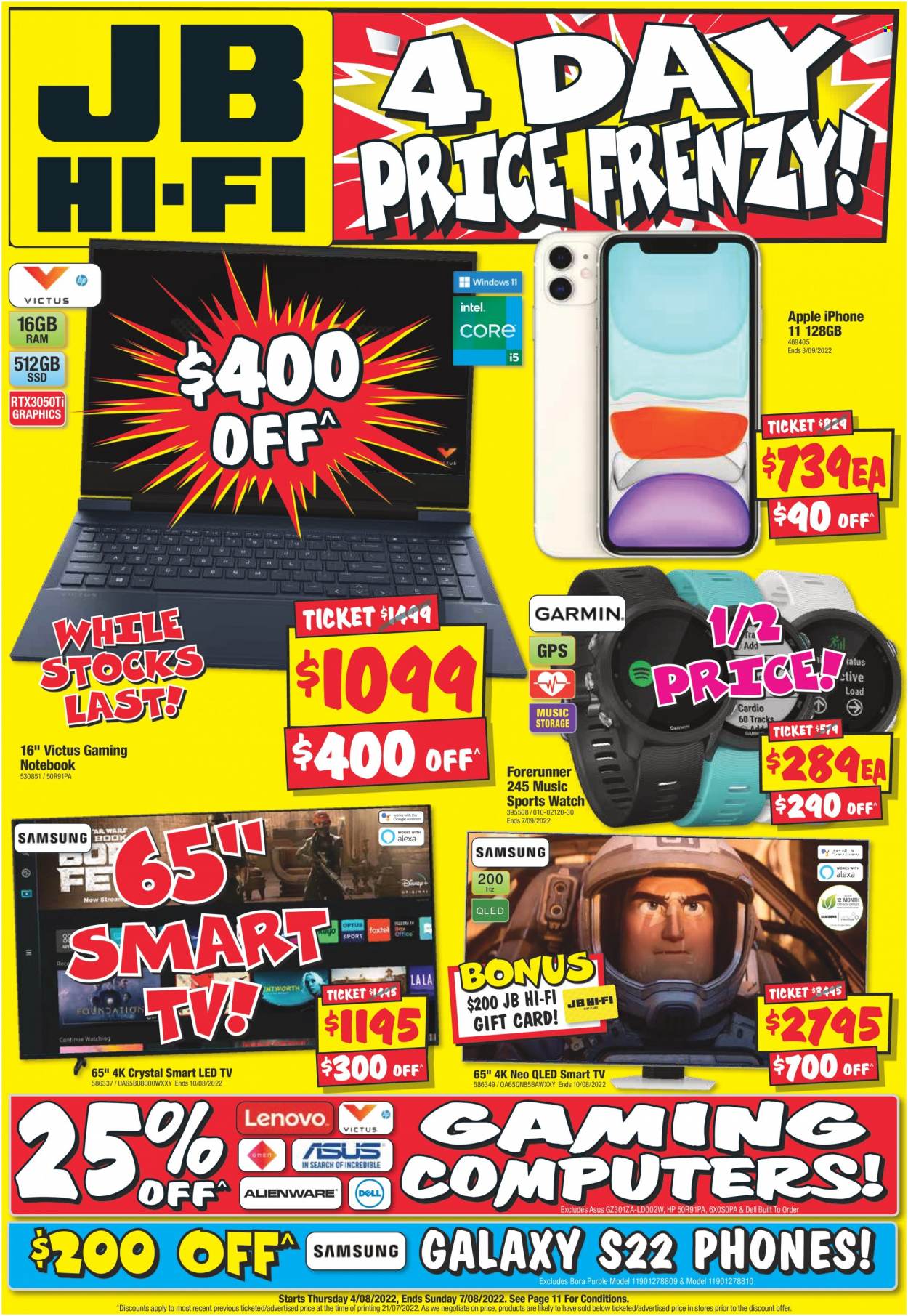 JB Hi-Fi catalogue - 4 Aug 2022 - 7 Aug 2022. Page 1