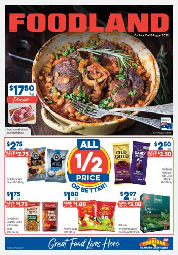 Foodland Catalogue - 10 Aug 2022 - 16 Aug 2022.