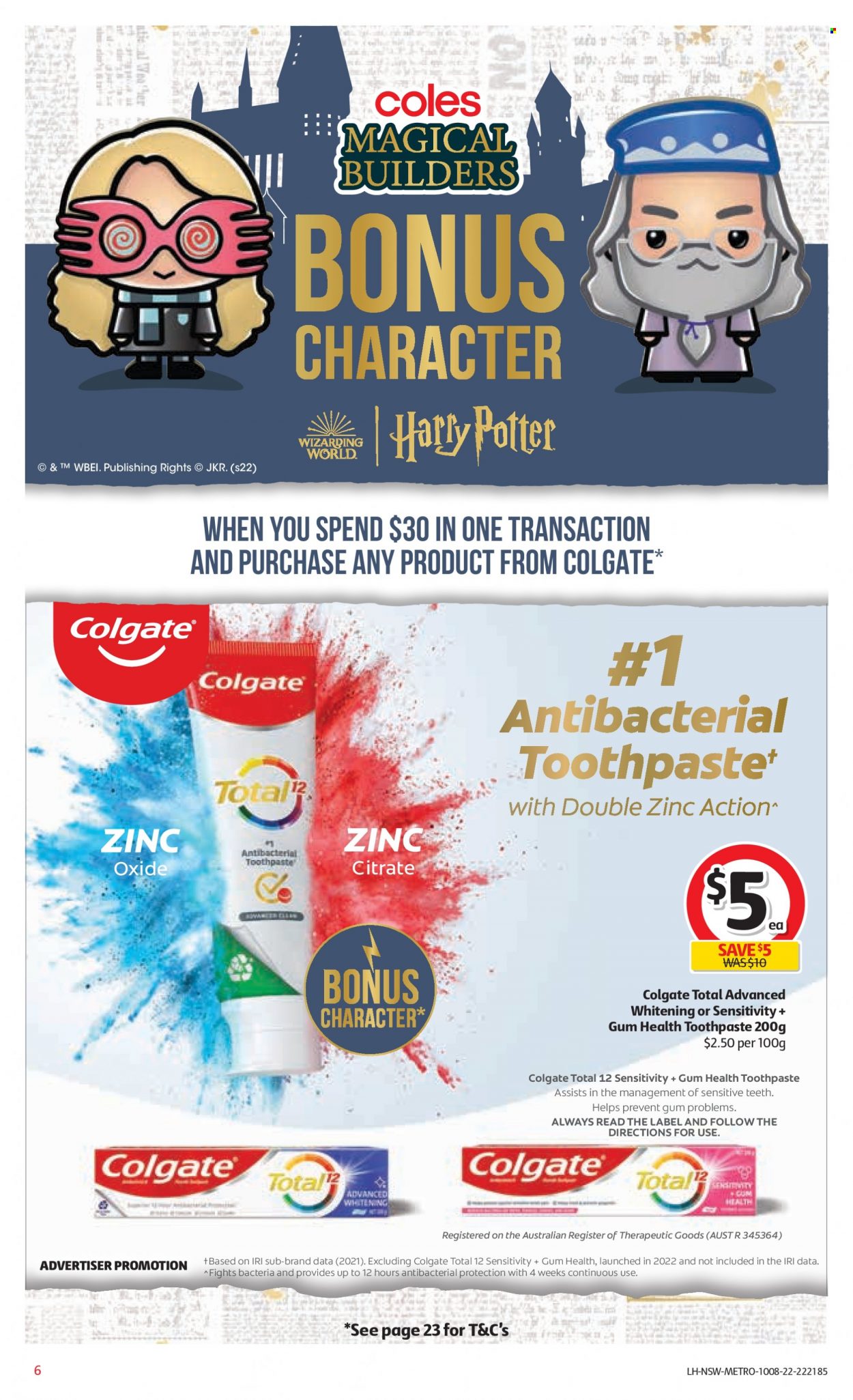 Coles catalogue - 10 Aug 2022 - 16 Aug 2022. Page 6