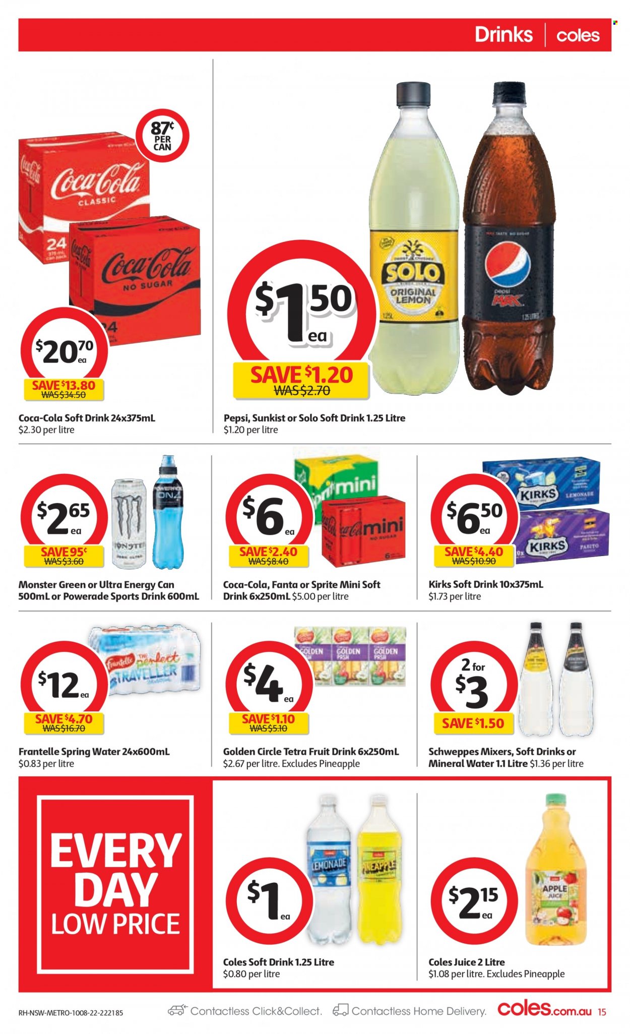 Coles catalogue - 10 Aug 2022 - 16 Aug 2022. Page 15