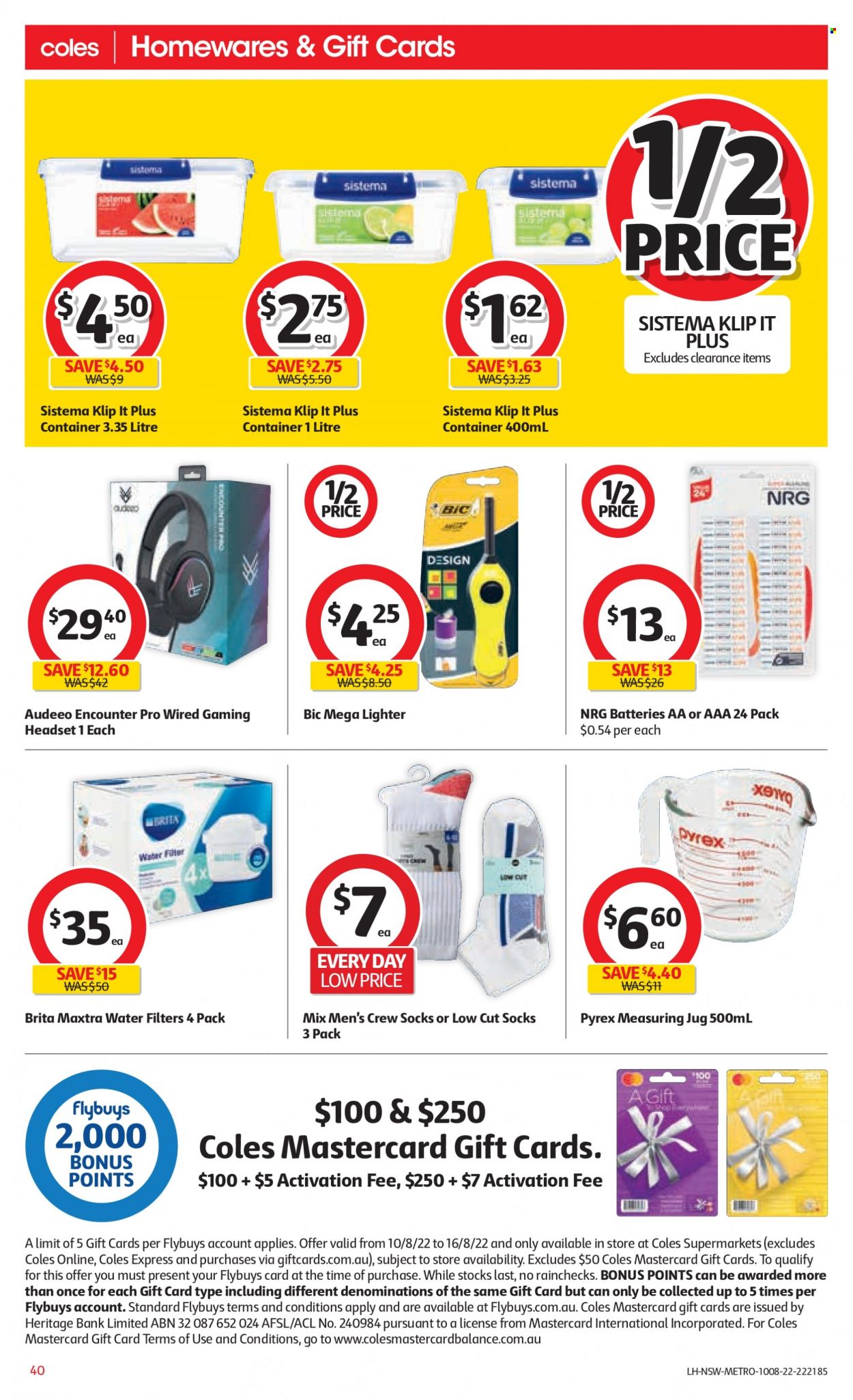 Coles catalogue - 10 Aug 2022 - 16 Aug 2022. Page 40