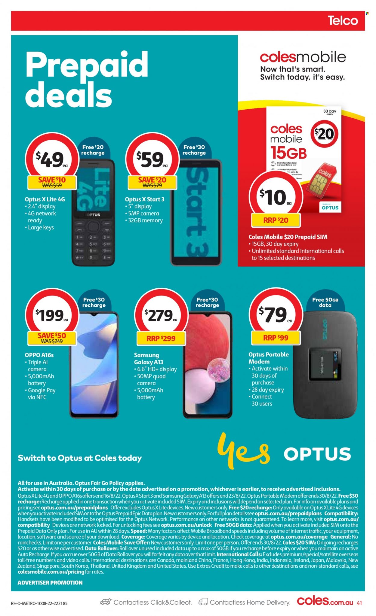 Coles catalogue - 10 Aug 2022 - 16 Aug 2022. Page 41