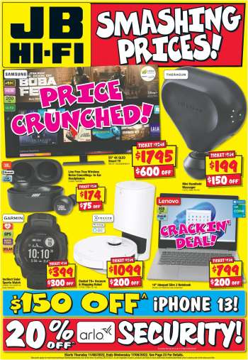 JB Hi-Fi Catalogue - 11 Aug 2022 - 17 Aug 2022.