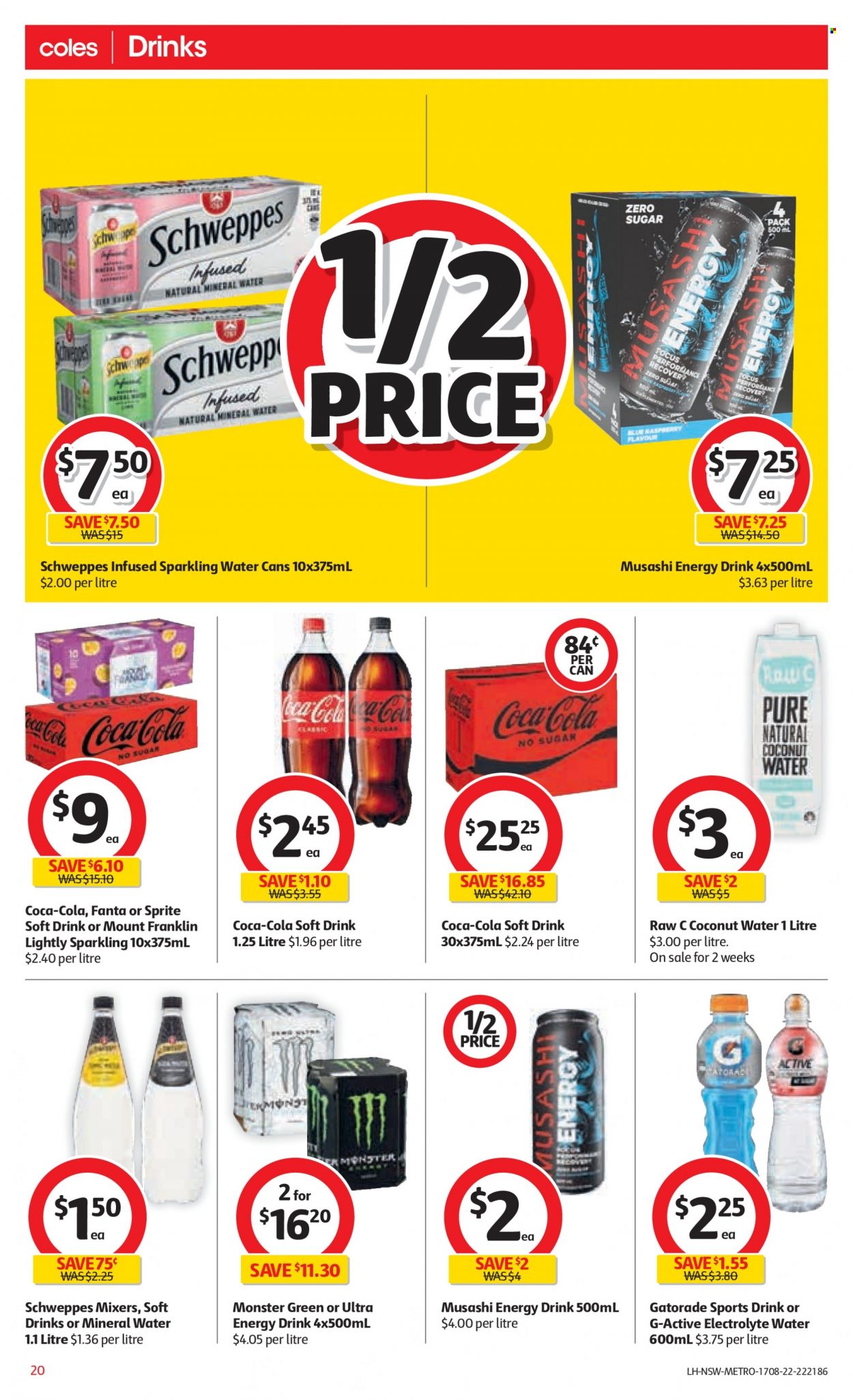 Coles catalogue - 17 Aug 2022 - 23 Aug 2022. Page 20