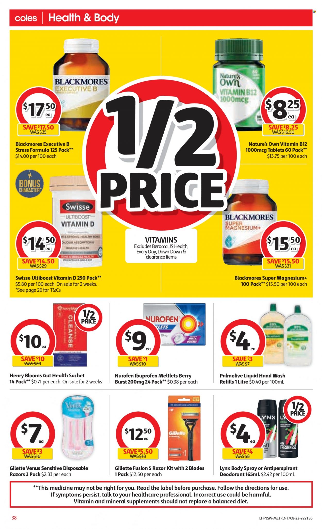 Coles catalogue - 17 Aug 2022 - 23 Aug 2022. Page 38