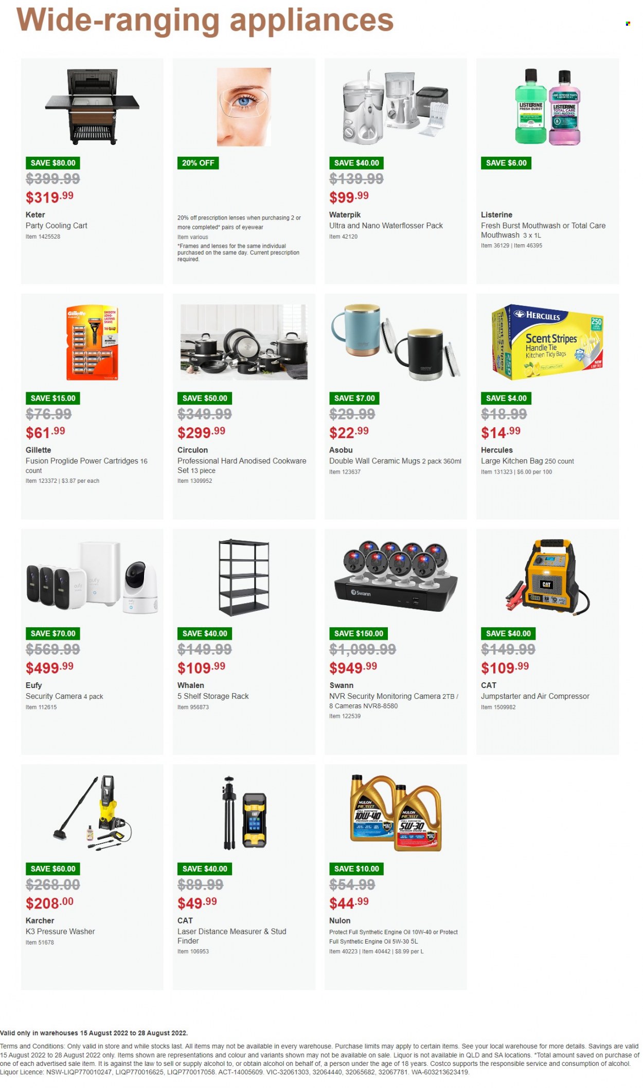 Costco catalogue - 15 Aug 2022 - 28 Aug 2022. Page 3