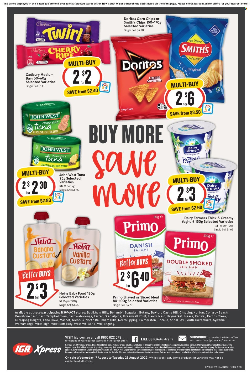 IGA Xpress catalogue - 17 Aug 2022 - 23 Aug 2022. Page 2