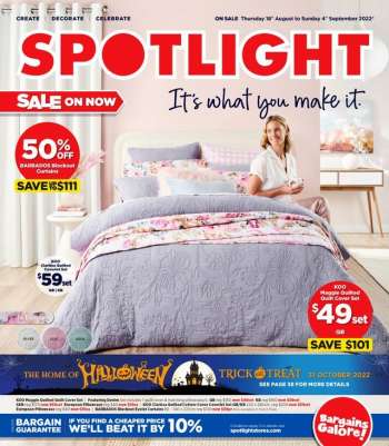 Spotlight Catalogue - 18 Aug 2022 - 4 Sep 2022.