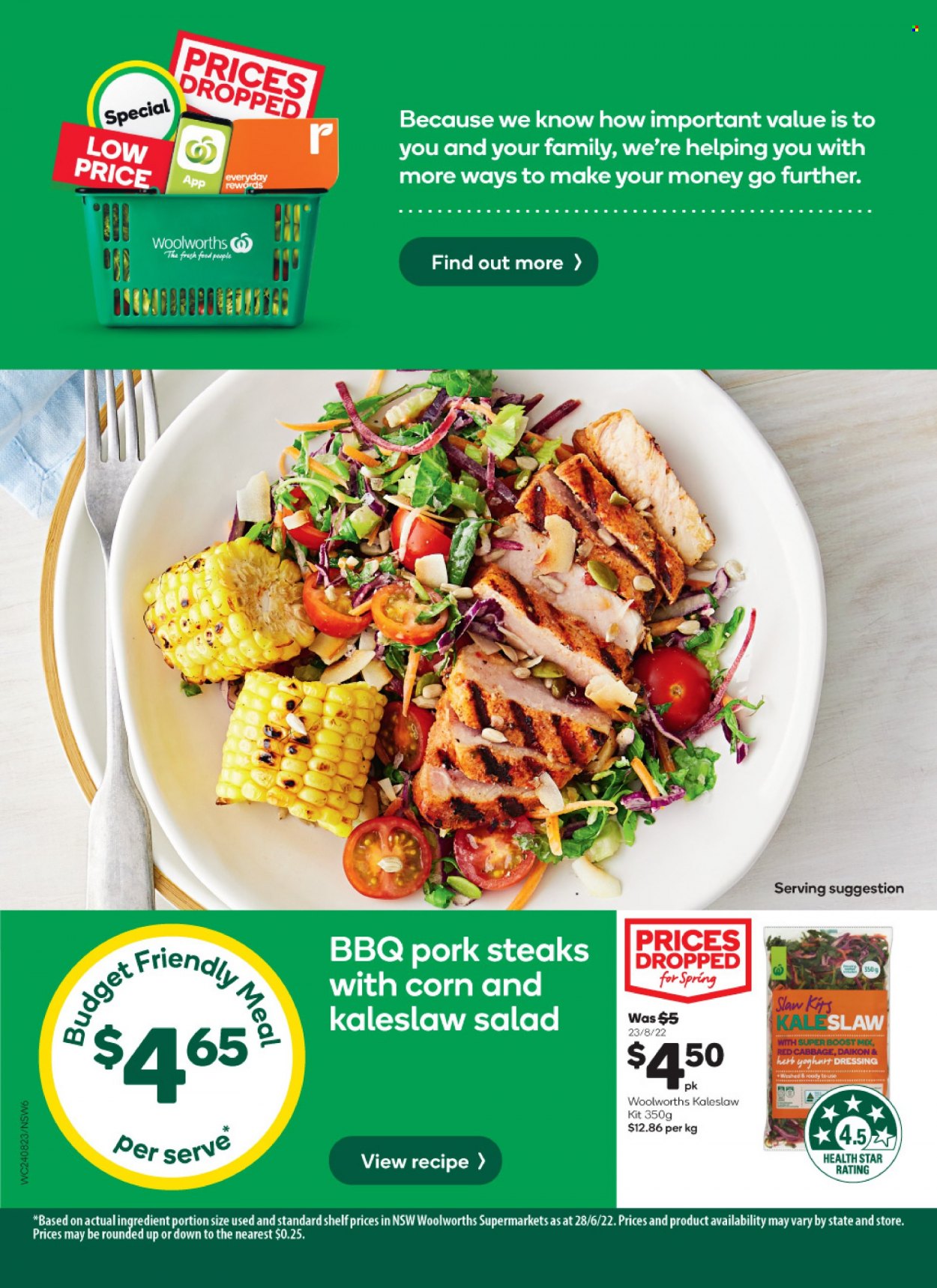 Woolworths catalogue - 24 Aug 2022 - 30 Aug 2022. Page 6