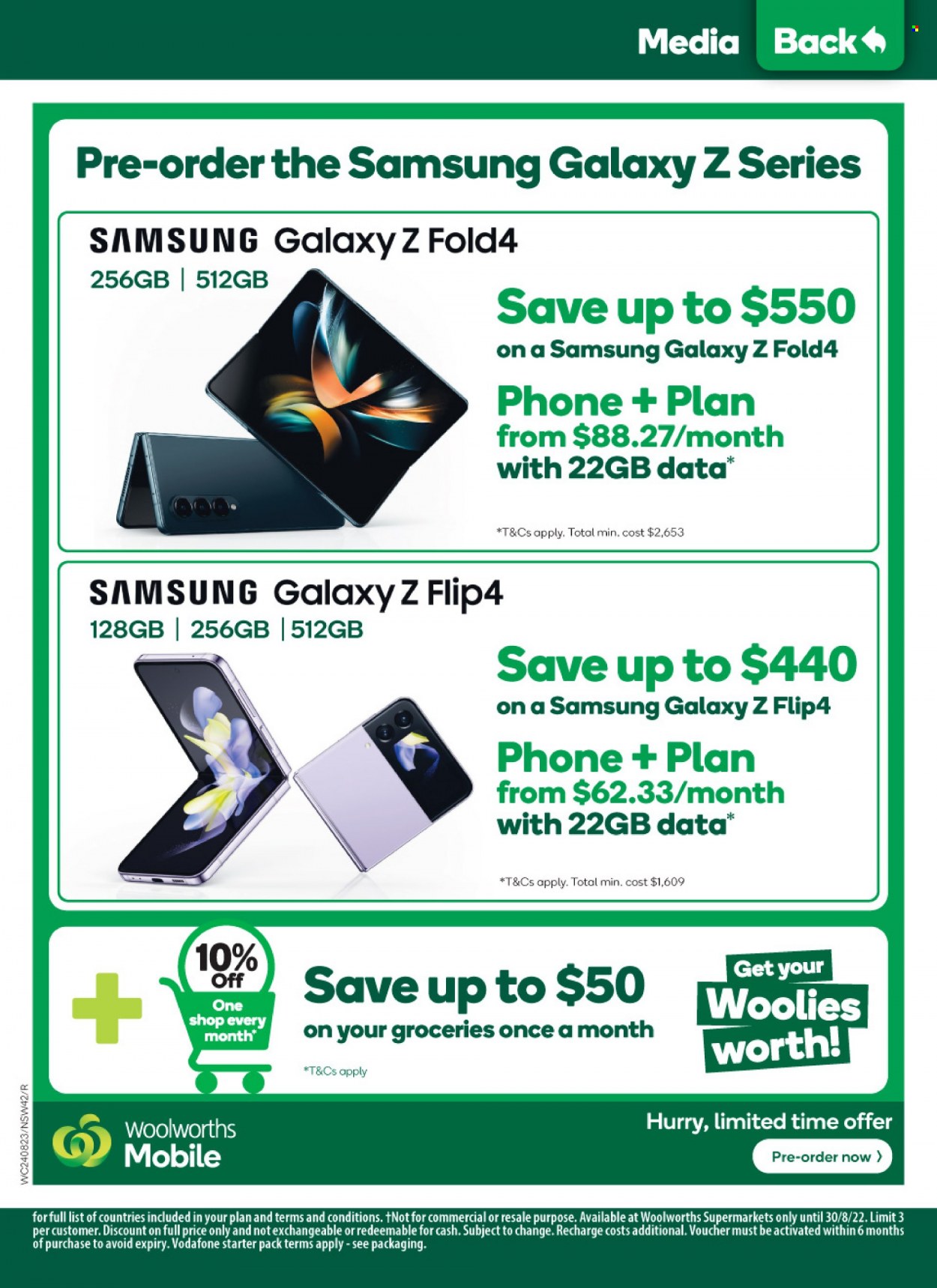 Woolworths catalogue - 24 Aug 2022 - 30 Aug 2022. Page 38