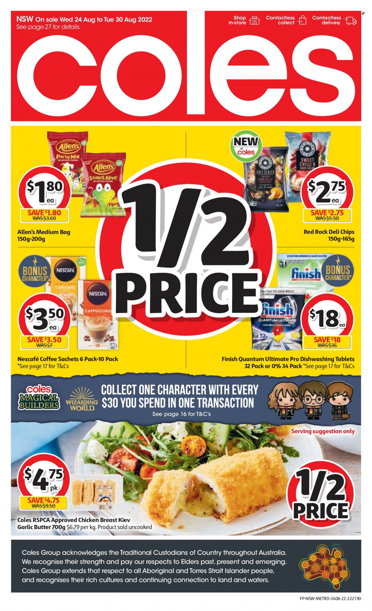 Coles catalogue - 24 Aug 2022 - 30 Aug 2022. Page 1