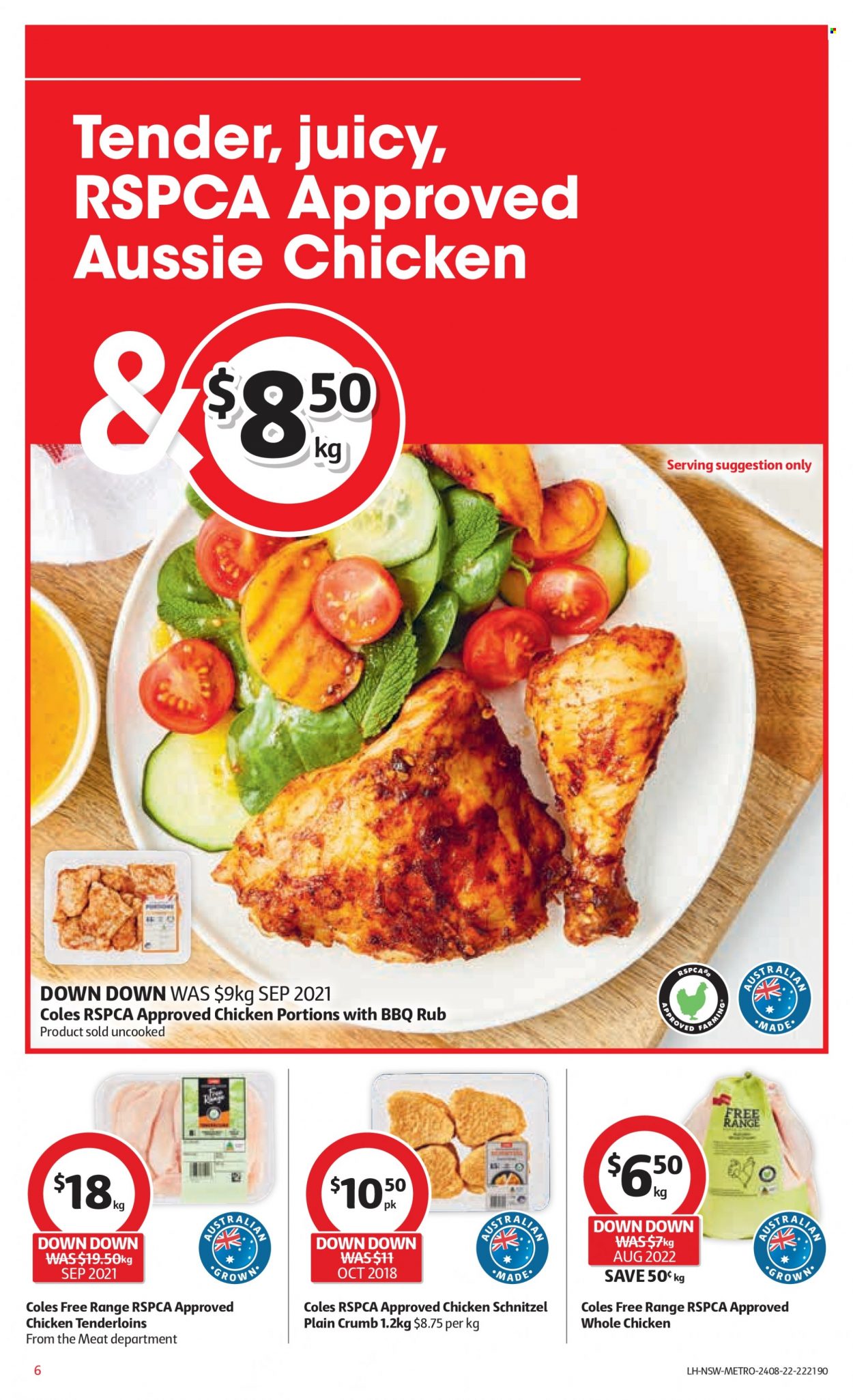 Coles catalogue - 24 Aug 2022 - 30 Aug 2022. Page 6