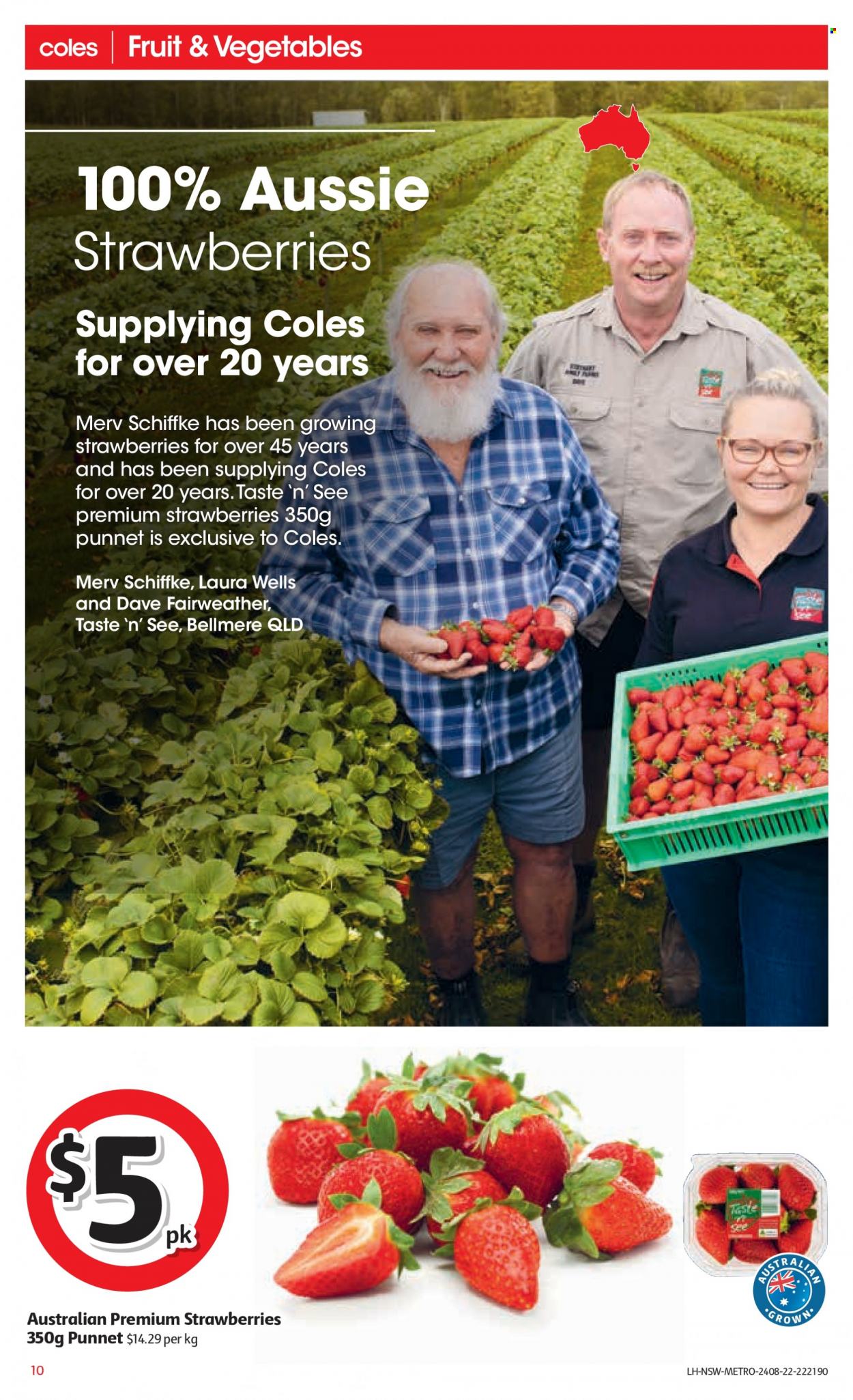 Coles catalogue - 24 Aug 2022 - 30 Aug 2022. Page 10
