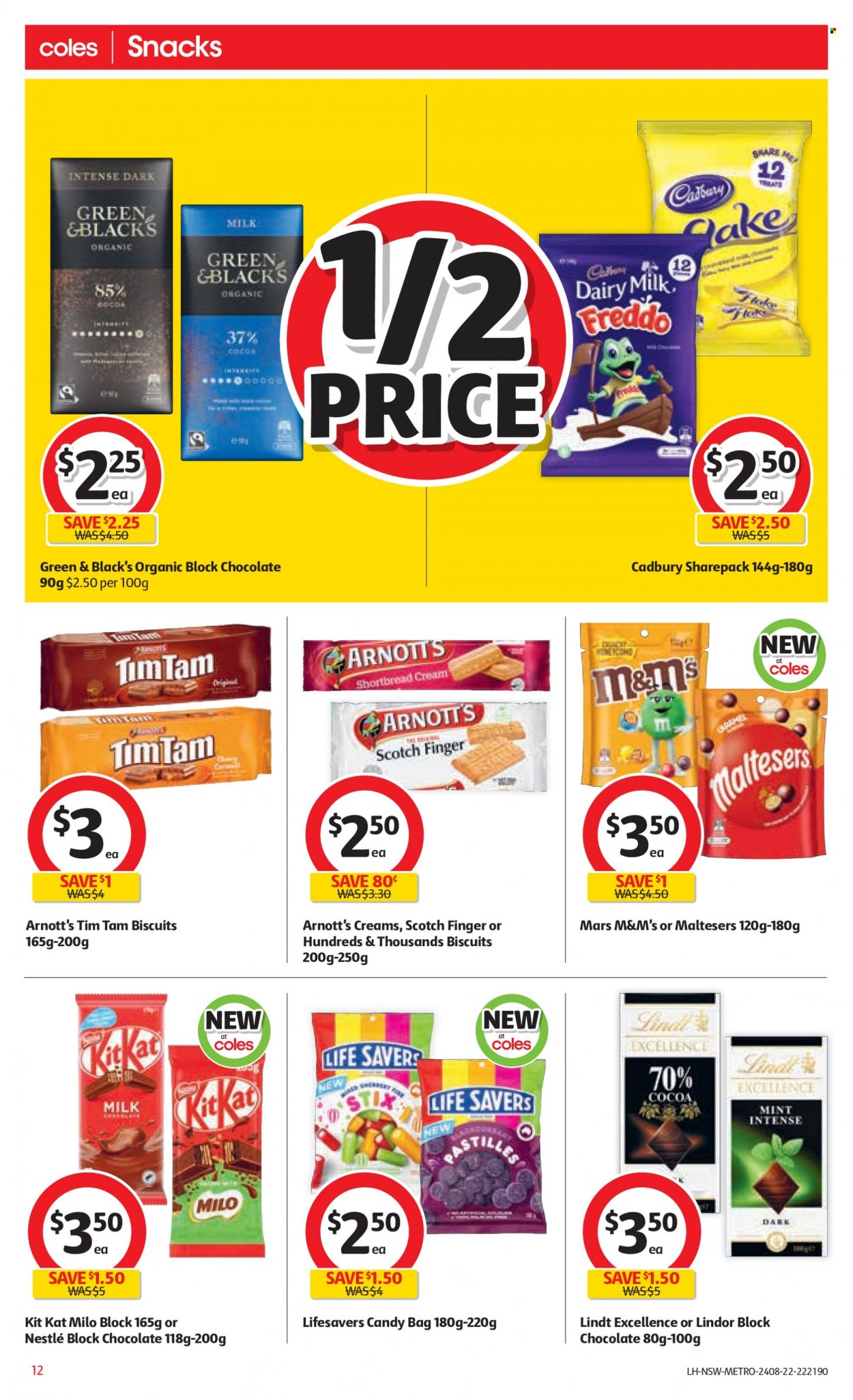 Coles catalogue - 24 Aug 2022 - 30 Aug 2022. Page 12
